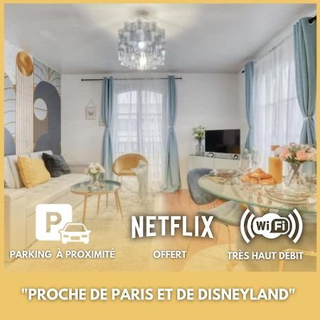 L'Elegant Chic-T2-Paris-Disneyland Jo Paris 2024 Noisy-le-Grand ภายนอก รูปภาพ